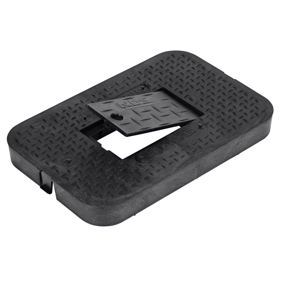 NDS Black 12 in. Ductile Iron Standard Meter Reader Cover 