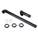 Dearborn Black Slip-Joint End Outlet Waste in Black 