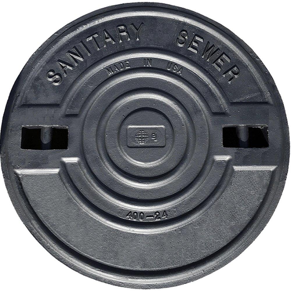 Bass and Hays Foundry 400# Sanitary Sewer Lid Only 
