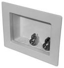 LSP Products Group White 7-5/8 in x 6-1/2 in x 3 in Washing Machine Supply Box 