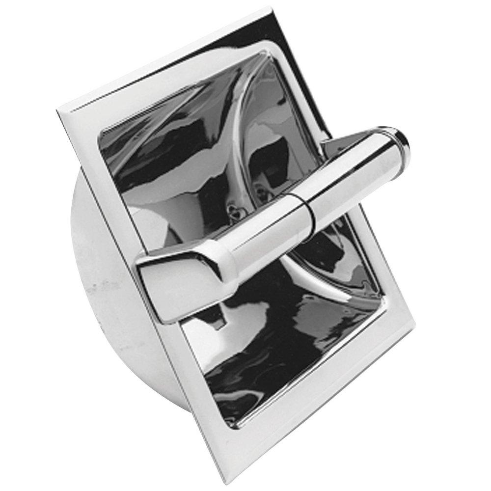 Newport Brass Polished Chrome Recessed and Wall Toilet Tissue Holder 