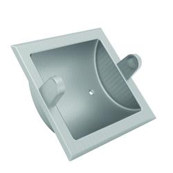 Recessed Mount Toilet Tissue Holder in Satin Nickel - PVD