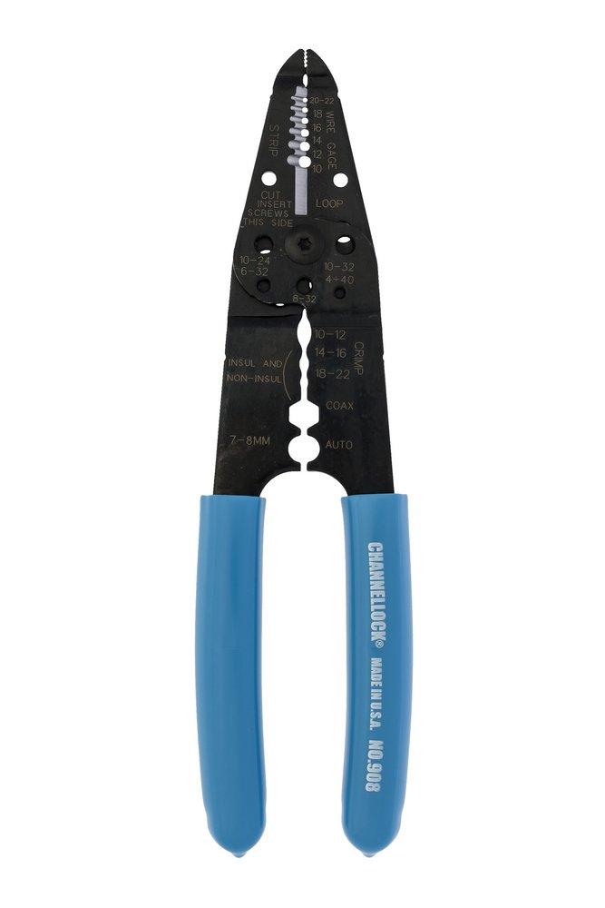 CHANNELLOCK® Black Wire Stripper 