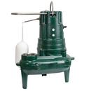 Zoeller Pump Co 2 in. 115V 9.4A 128 gpm NPT Cast Iron Sewage Pump 