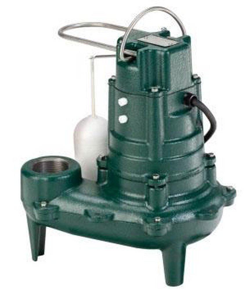 Zoeller Pump Co 2 in. 115V 9.4A 1/2 hp 128 gpm NPT Cast Iron Sewage Pump Ferguson