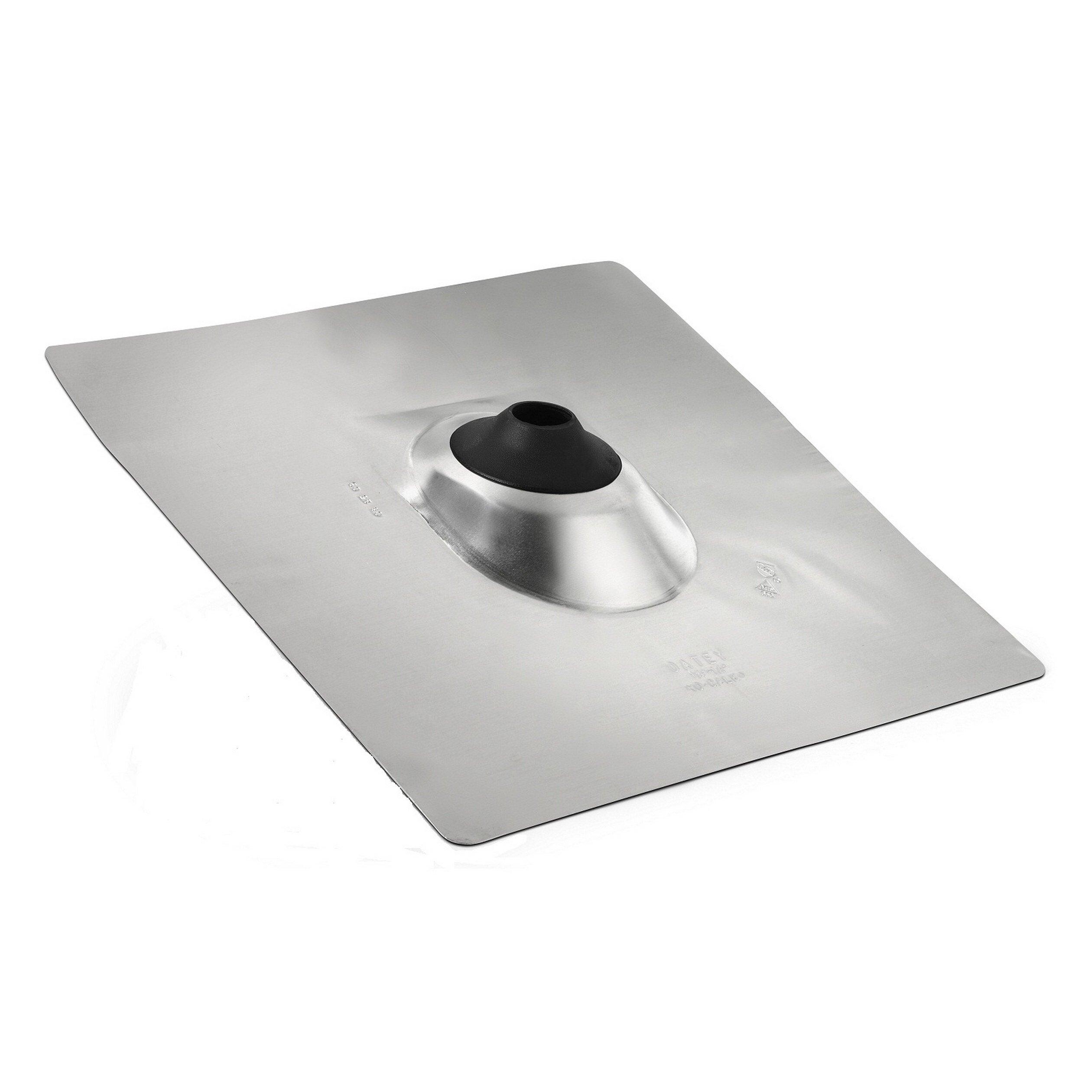 Oatey&reg; Unfinished Aluminum Roof Flashing 18 x 18 in. Base 