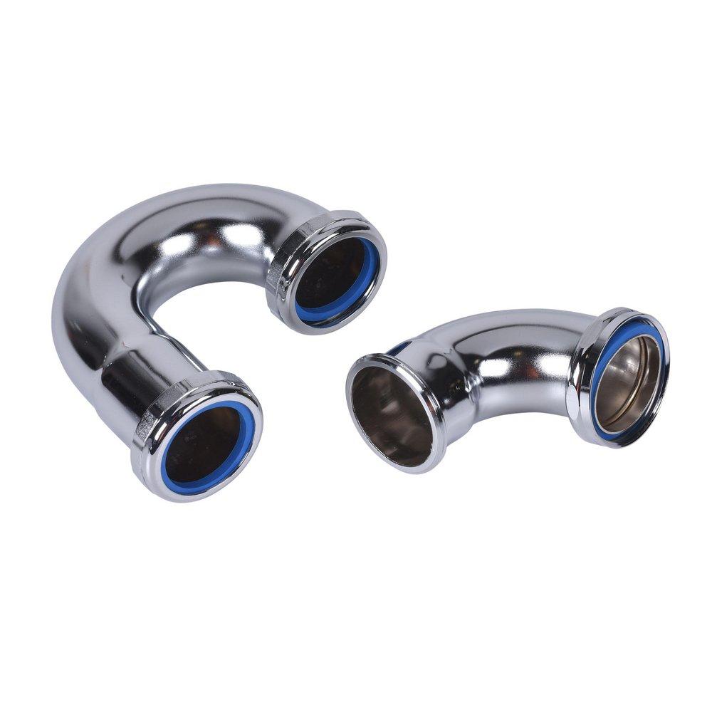 Dearborn Chrome Plated 1-1/2 in. P-Trap in Chrome Plated 