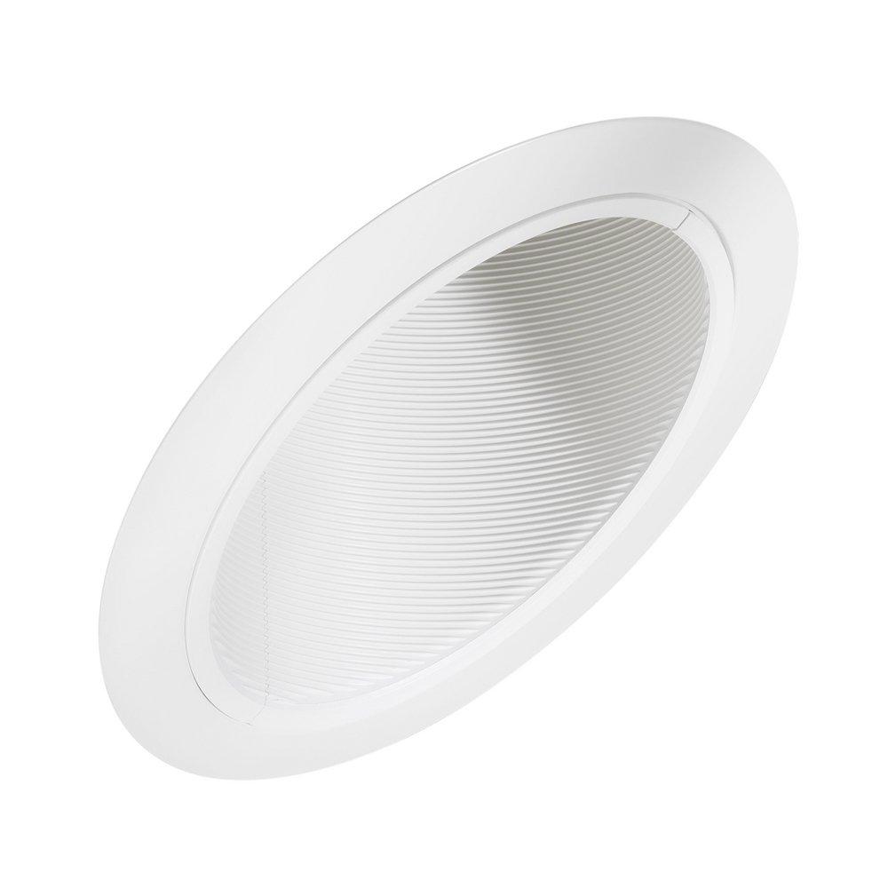 Juno Lighting White PAR38 Super Sloped Trim Baffle in White 