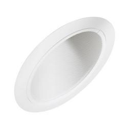 90 W PAR38 Super Sloped Trim Baffle in White