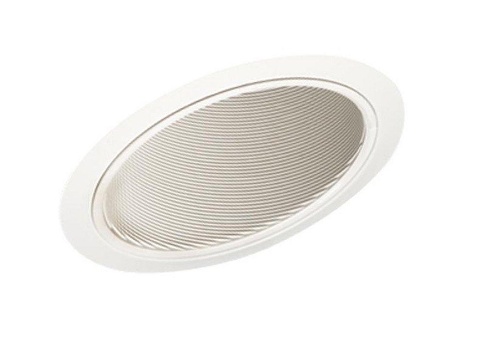 Juno Lighting White Slope Baffle Trim in White 