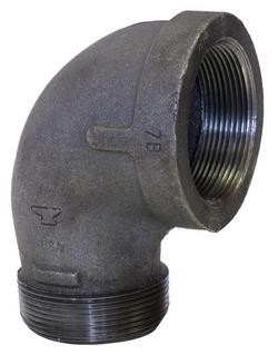 3 in. Threaded 150# Street Black Malleable Iron 90 Degree Elbow