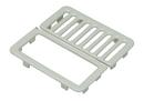 PROFLO&reg; White 9-1/2 in. Split Half Top Grate 