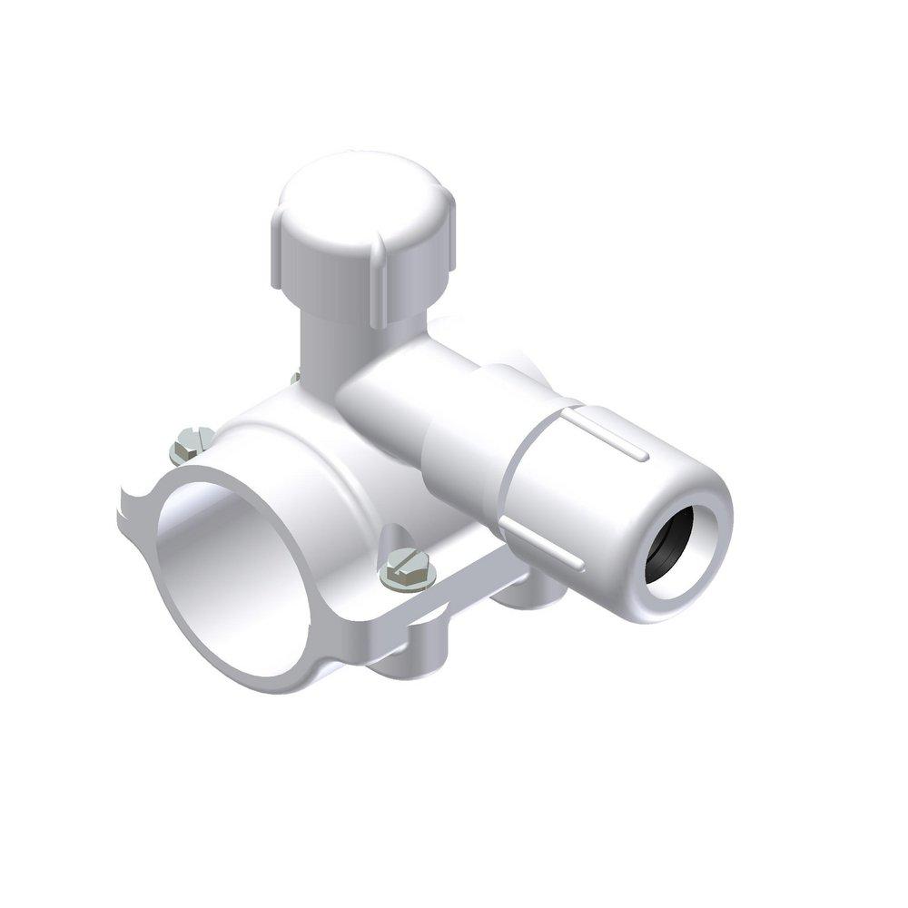 Continental Industries IPS Compression PVC Saddle Tee 