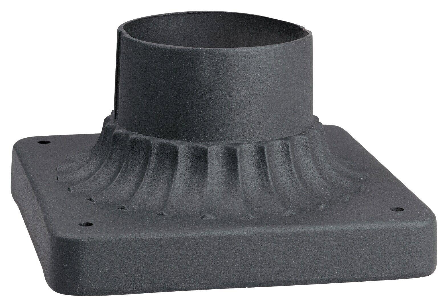 Minka Lavery Black Pier Mount 