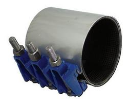 2-1/4 - 2-1/2 x 12-1/2 in. Stainless Steel Repair Clamp