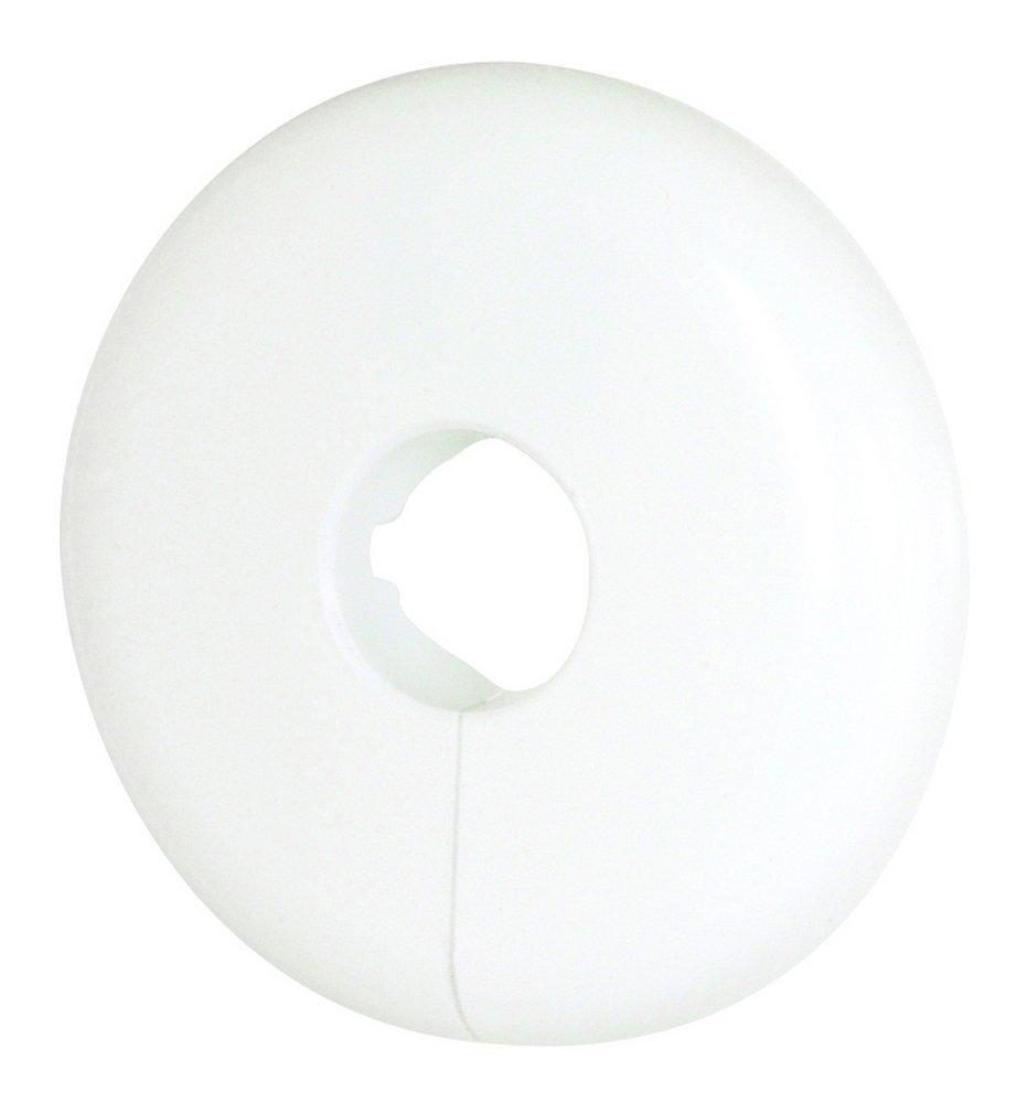 Sioux Chief White 3/4 in. Plastic Hinged Escutcheon 