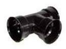4 in. Bell End Straight HDPE Watertight Tee