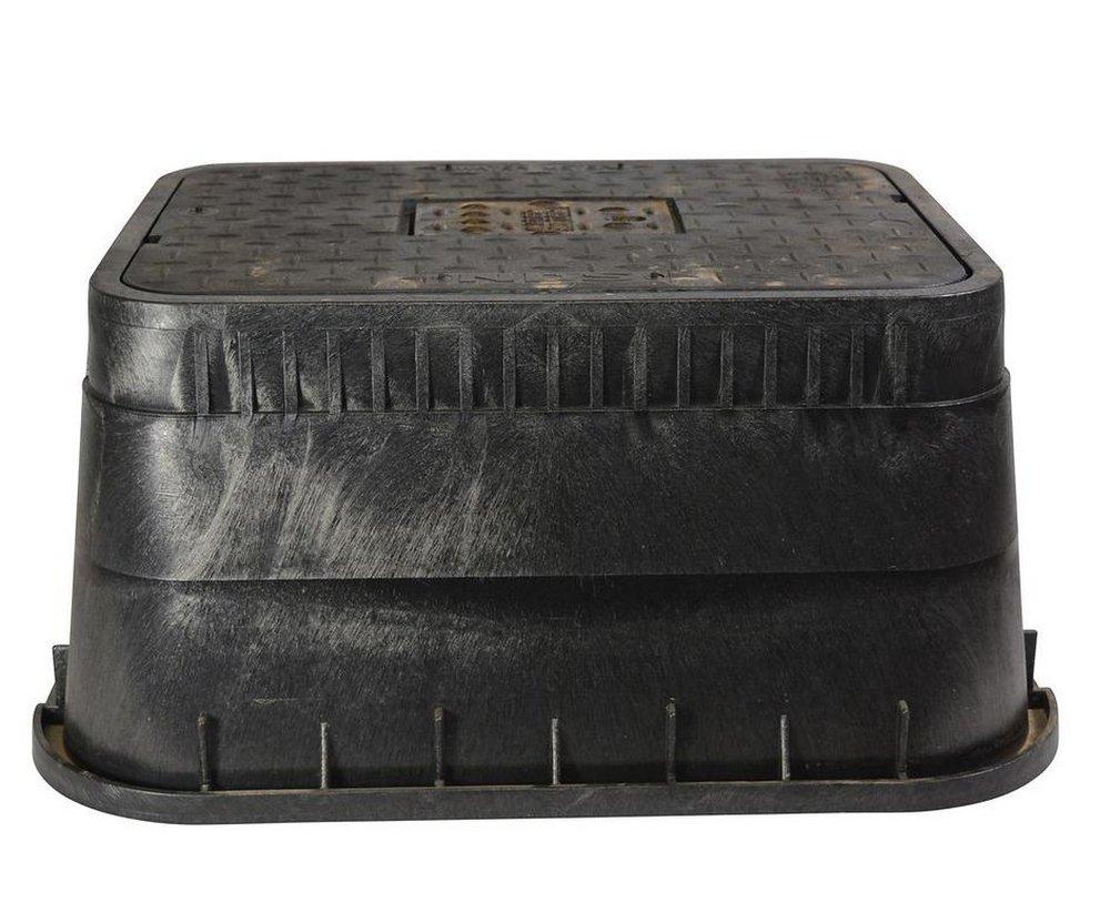NDS Black 21-3/4 x 12 in. Meter Box and Cover 