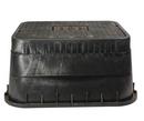 NDS Black 21-3/4 x 12 in. Meter Box and Cover 