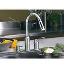 Moen Polished Chrome Single Handle Pull Down Kitchen Faucet with Power Clean and Reflex Technology 