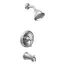 Moen Chrome Single Handle Single Function Bathtub & Shower Faucet (Trim Only) 