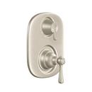 Moen Brushed Nickel Two Handle Bathtub & Shower Faucet (Trim Only) 