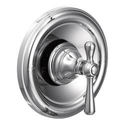 Single Handle Pressure Balancing Valve Trim in Polished Chrome