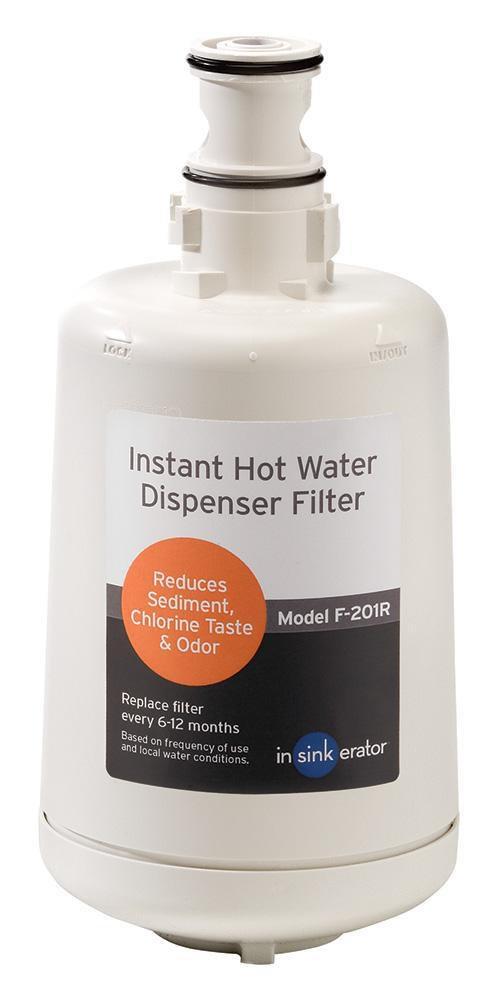 InSinkErator® White 0.75 gpm 501 gal Hot Water Dispenser Filter Cartridge (Pack of 2) 
