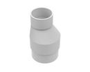 Multi-Fittings Corporation White Spigot x Hub PVC DWV Bushing in White 