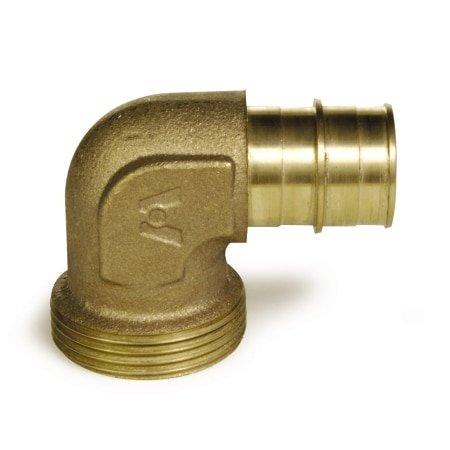 Uponor Brass Radiant Heating and Cooling Systems Hydronic Adapter 160 psi 200F 