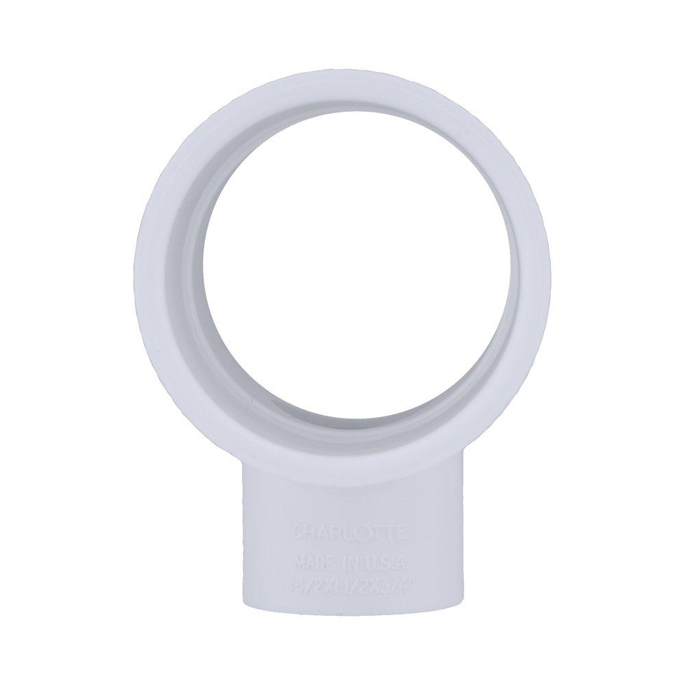 White PVC Schedule 40 Tee 