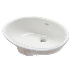 19-1/4 in. Undermount Oval Vitreous China Bathroom Sink in White