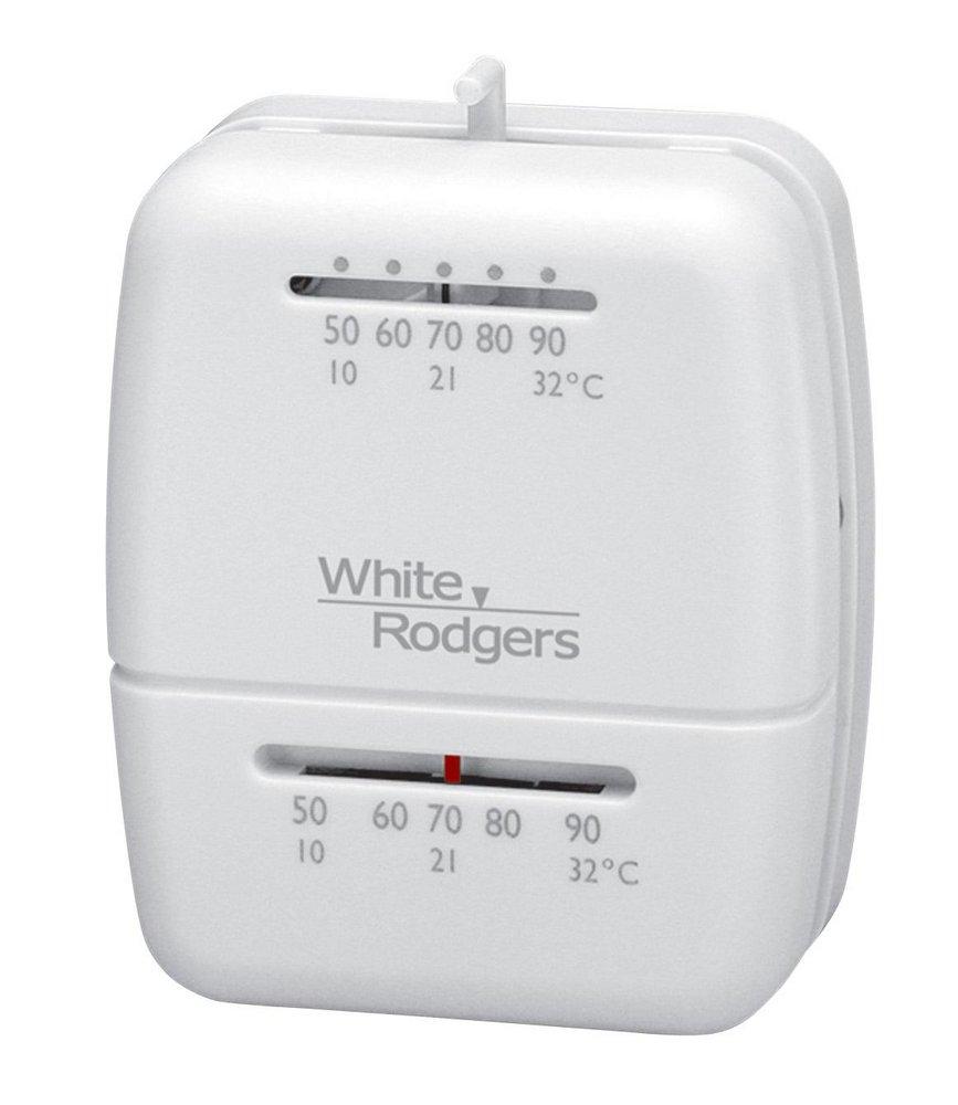 White-Rodgers White 1H/1C Non-programmable Thermostat 