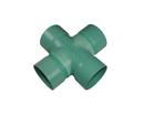 Hub Solvent Weld Sewer Straight SDR 35 PVC Cross 
