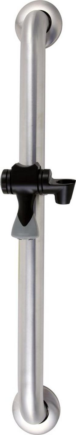 24 in. Grab Bar with Adjustable Slide in Polished Chrome