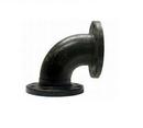 6 in. Flanged 125# Long Radius Base Ductile Iron C110 Full Body Base 90 Degree Bend with Cement-lined