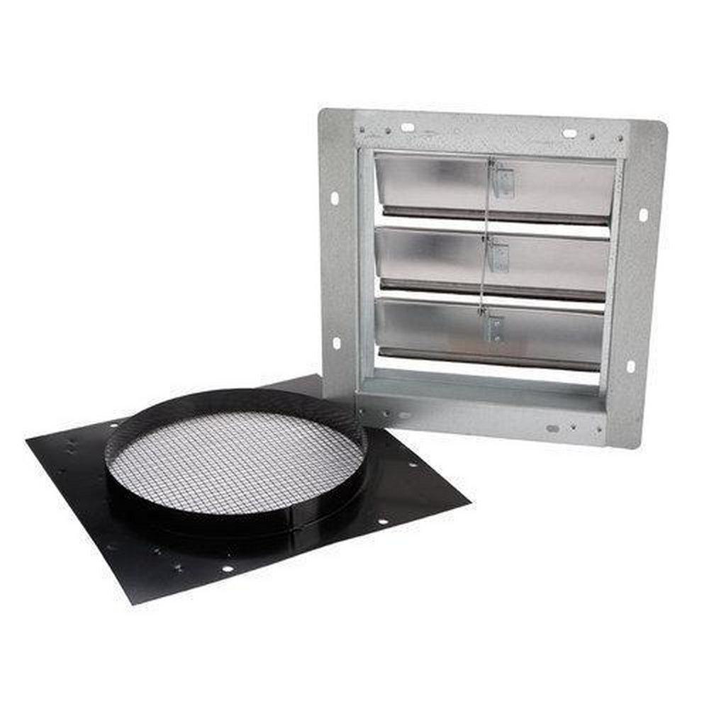 Broan-NuTone 2-1/4 x 13 in. Wall Vent Aluminum, Galvanized Steel 