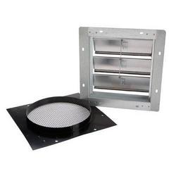 2-1/4 x 13 x 10 in. Wall Vent Aluminum, Galvanized Steel