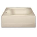 60 x 42 in. Whirlpool Alcove Bathtub with Right Drain in White