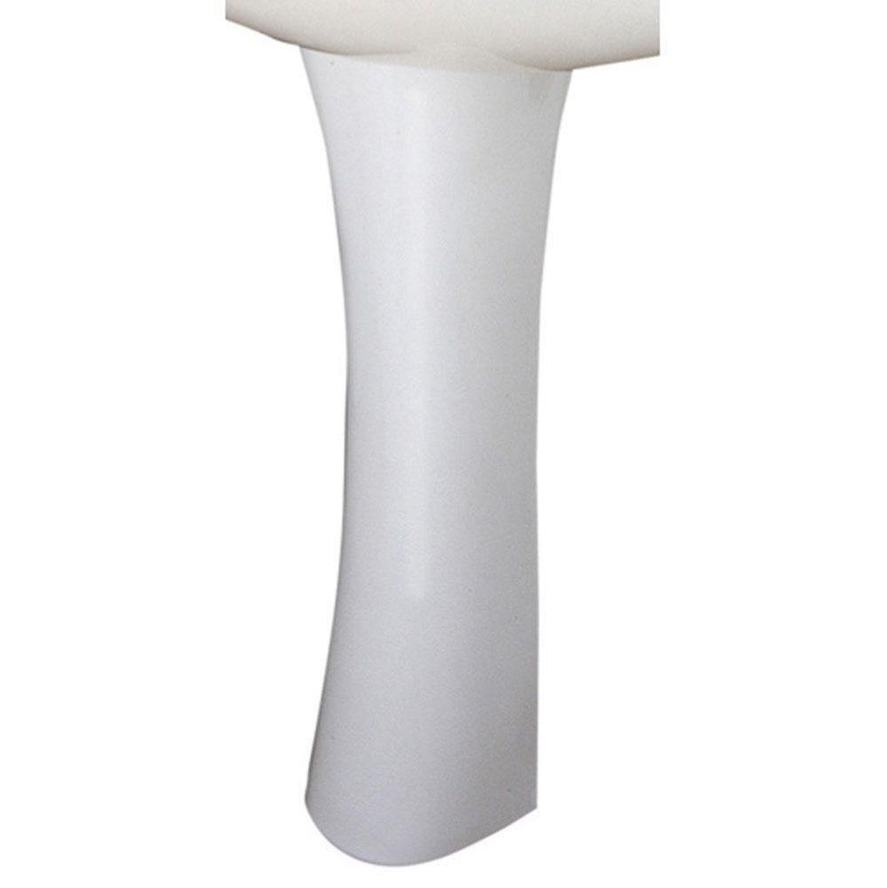 Mansfield Plumbing Products White Pedestal Sink Base 