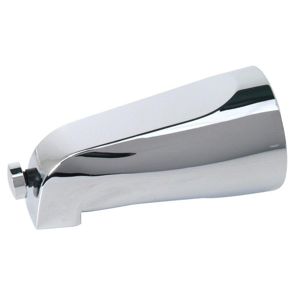 BrassCraft Chrome 1/2 x 5-1/8 in. Mixet Iron Pipe Diverter Tub Spout 