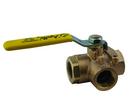 Apollo Valves Yellow Bronze Standard Port FNPT 400# Ball Valve 