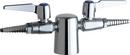 Chicago Faucets Polished Chrome Turret with Double Valve 