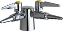 Chicago Faucets Polished Chrome Turret with 2-Ball Valve 