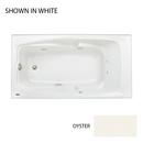 JACUZZI&reg; Oyster 60 x 32 in. Whirlpool Drop-In Bathtub with End Drain 