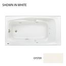 60 x 32 in. Whirlpool Drop-In Bathtub with End Drain in Oyster