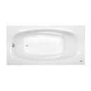 JACUZZI&reg; White 72 x 36 in. Drop-In Bathtub with End Drain 