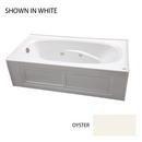 72 x 36 in. Drop-In Bathtub with End Drain in Oyster