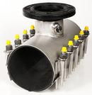 6 x 6 x 4 in. Stainless Steel Tapping Sleeve