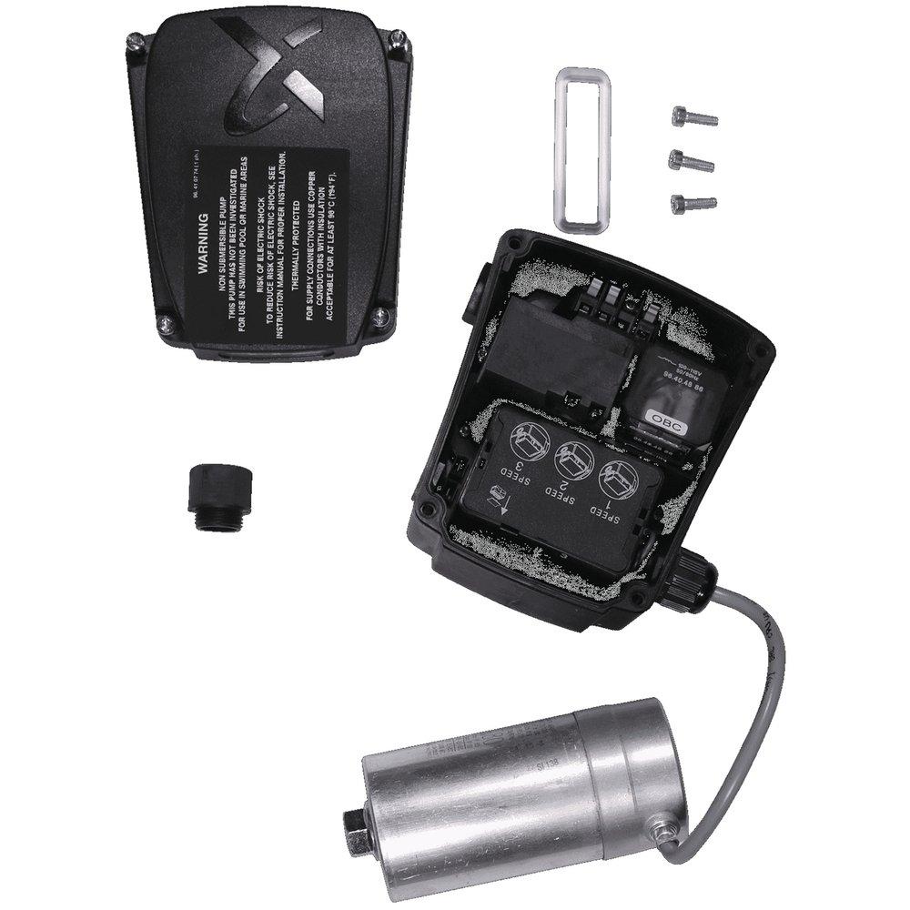 Grundfos Black Circulating Pump Terminal Box 